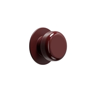 Collette Knob - Maroon Gloss