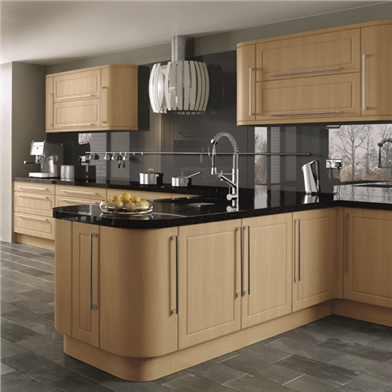 Plain Curved Kitchen Doors - Order Online