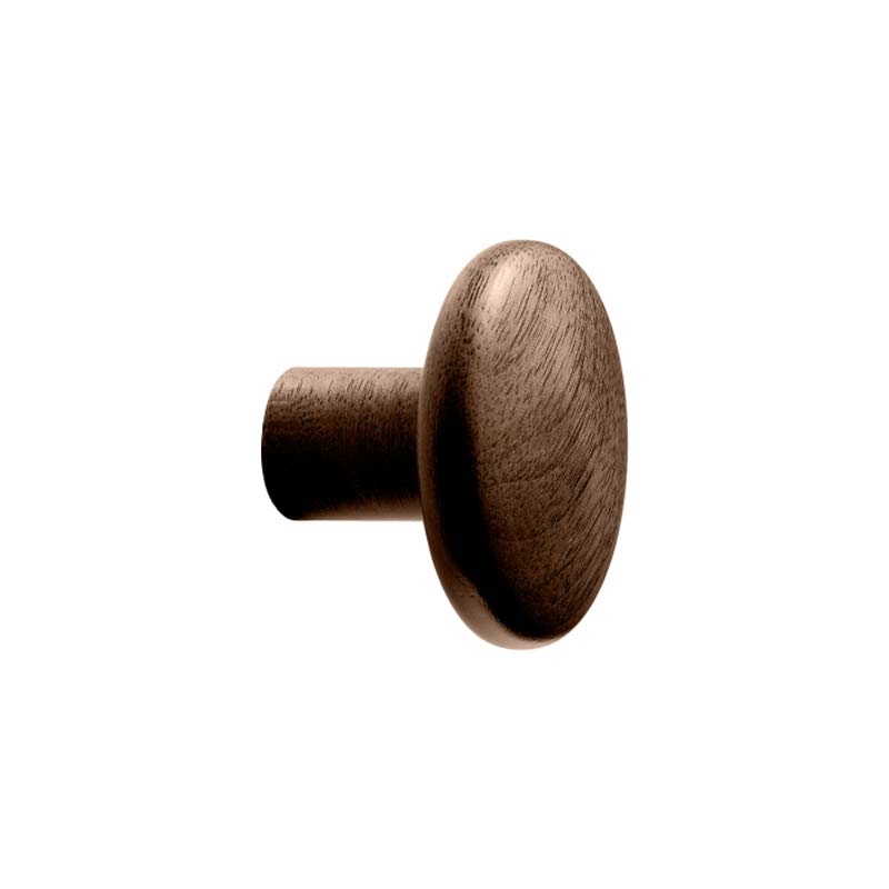 Brutus Knob- - Lacquered Walnut