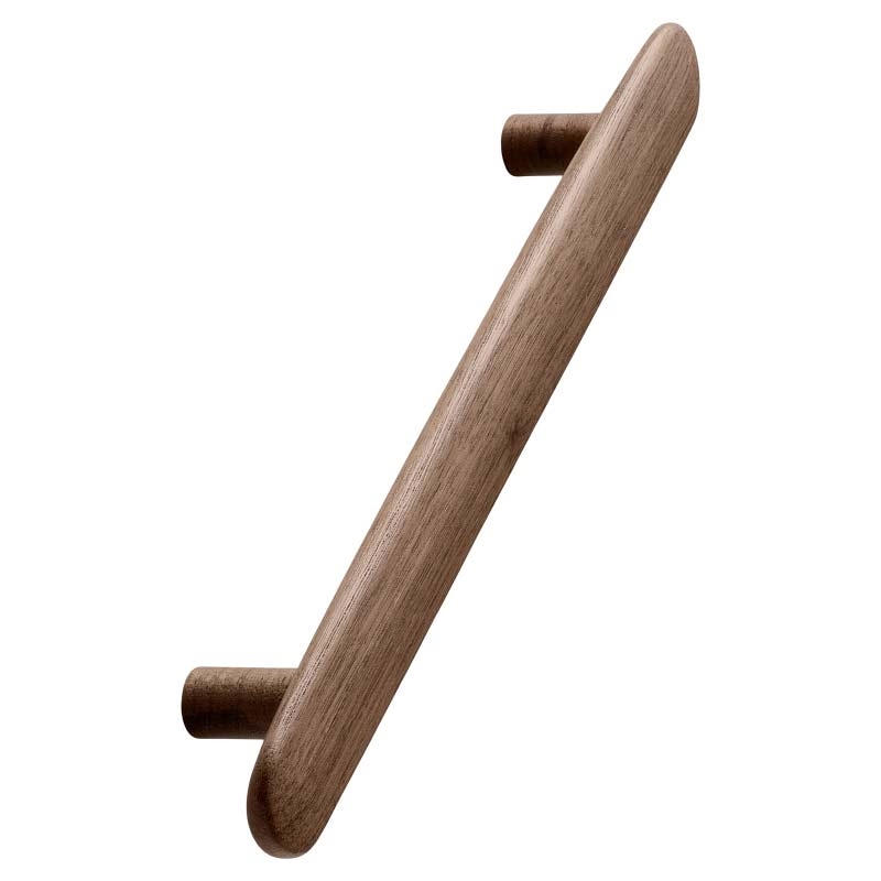 Brutus Handle - Lacquered Walnut