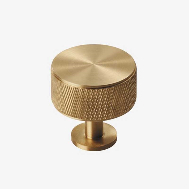 Radio Knob Satin Brass