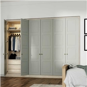 Fitted Wardrobe with Paris Design Doors